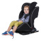 PISTA德国皮斯塔 儿童安全座椅汽车9个月-12岁多角度调节可坐可躺ISOFIX硬接口防撞侧翼 波西顿 黑色
