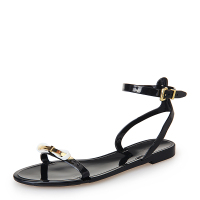 Lucky Ozasec新款欧美时尚舒适绑带凉鞋 都市女士出行女凉鞋 度假休闲沙滩凉拖鞋