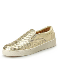 Lucky Ozasec 都市男必备编织牛皮舒适INTERLACE男士便鞋 休闲鞋 套脚懒人 真皮鞋