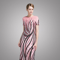 2016时尚修身亮片长裙连衣裙名媛优雅宴会年会晚宴礼服晚装