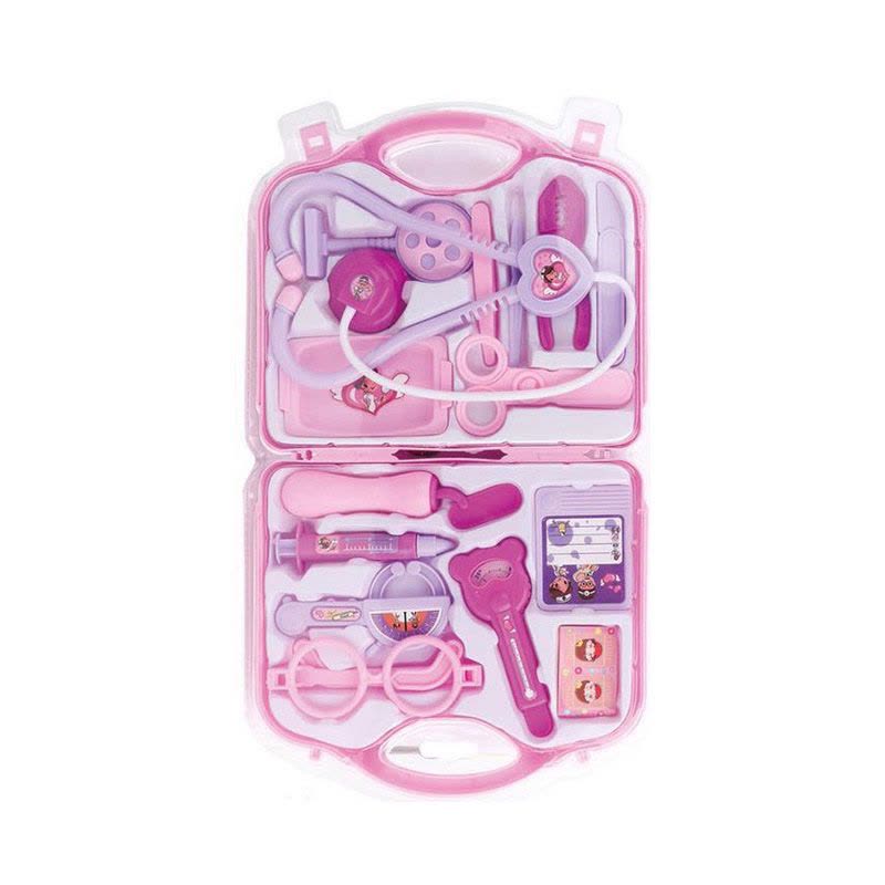 聪乐美儿童仿真医生护士医药箱小男孩女孩益智玩具过家家玩具粉色图片