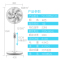 变频电风扇FSZ-3008Bbg7-WG落地扇7叶静音定时大风量宿舍家用