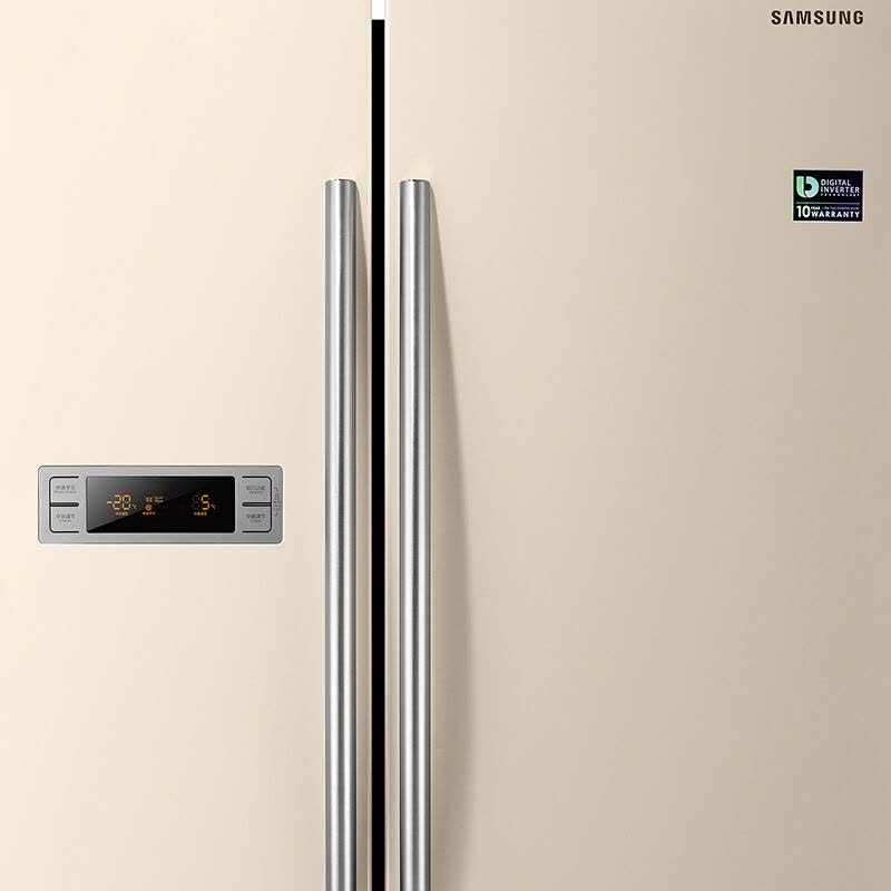 三星（SAMSUNG）RS542NCAESK/SC 545L 智能变频 风冷对开门冰箱 金图片