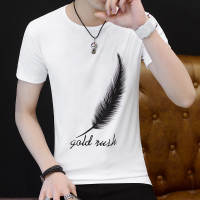 新款男士2017t恤 男短袖男士夏季圆领韩版修身青少年小衫潮男装学生半袖上衣服男诺妮梦