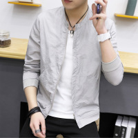 秋季男士薄款防晒衣夹克外套男式时尚防ZI外轻薄皮肤衣 诺妮梦