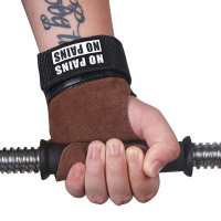 护掌硬拉辅助带引体向上助力带男女单杠护手健身防茧划船手套诺妮梦