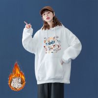 卫衣女2021新款秋冬连帽女学生韩版宽松百搭长袖打底衫加绒款上衣诺妮梦