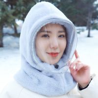 清滑雪帽子防雾骑车防风套头包头保暖冬季面罩连体诺妮梦