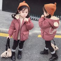 童装女童冬款棉衣外套儿童冬季韩版新款棉袄女宝宝加厚保暖棉服潮诺妮梦