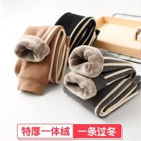 女童打底裤加绒加厚一体绒小女孩秋冬季儿童裤子宝宝弹力外穿棉裤诺妮梦