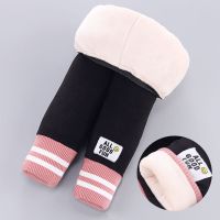 女童打底裤秋冬棉裤加绒加厚夹棉三层宝宝冬季保暖裤女童加绒裤子诺妮梦