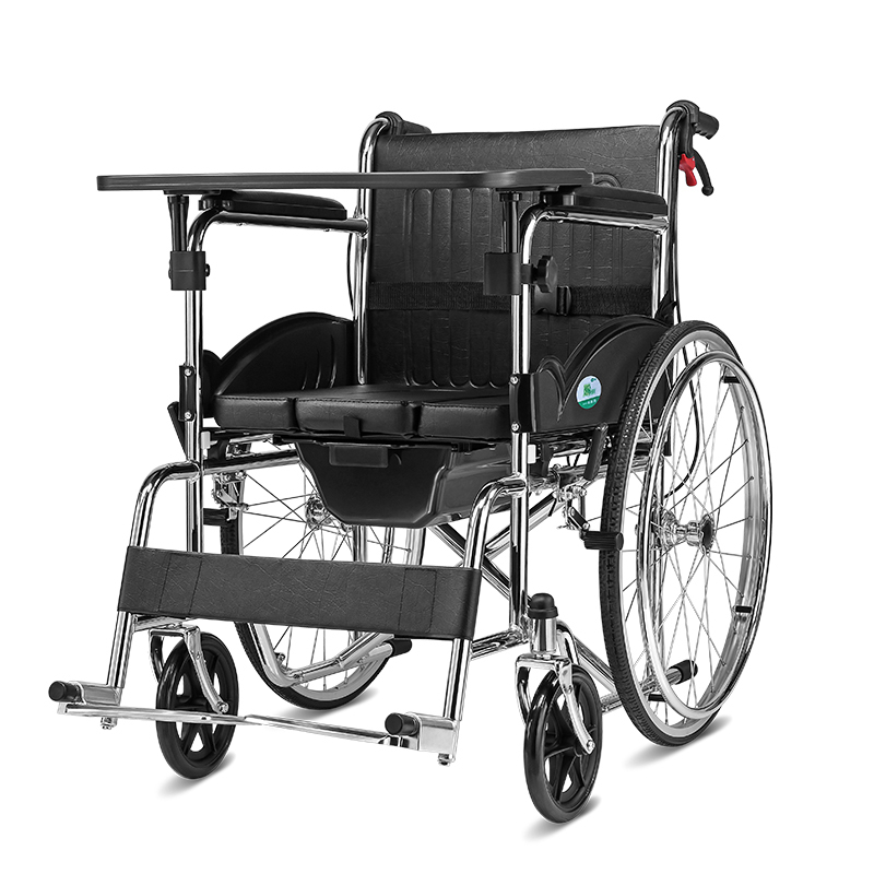 可孚 Cofoe 轮椅逸稳可孚轮椅多功能折叠轮椅车轻便折叠带坐便便携式普通轮椅 赠便盆 餐桌板 老年人老人残疾人手推cofoe 价格图片品牌报价 苏宁易购可孚医疗器械官方旗舰店