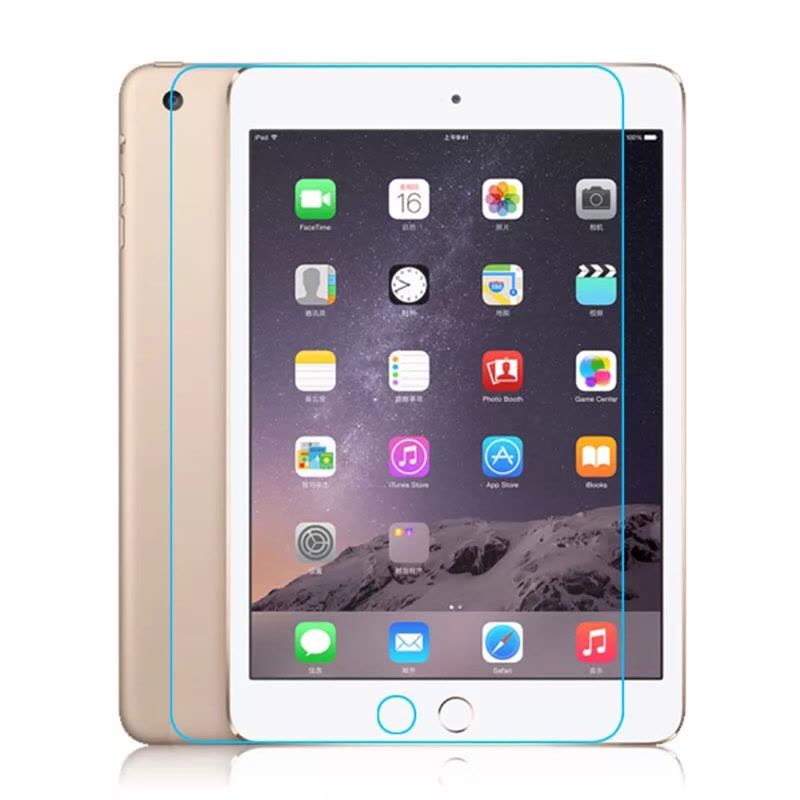 2018新款ipad 9.7英寸钢化膜2017苹果平板电脑A1822防爆玻璃膜air2贴膜iPad MPGT2CH/A图片