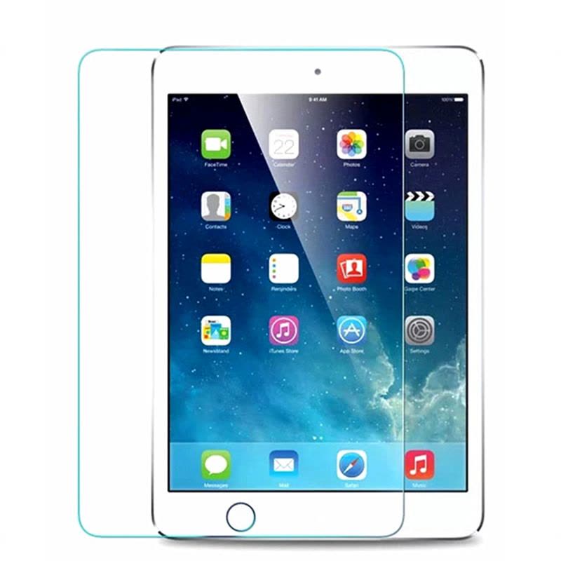 iPad4钢化膜 ipad3钢化玻璃膜 ipad2贴膜 苹果平板电脑保护膜 迷你mini钢化膜 air2防爆玻璃膜图片