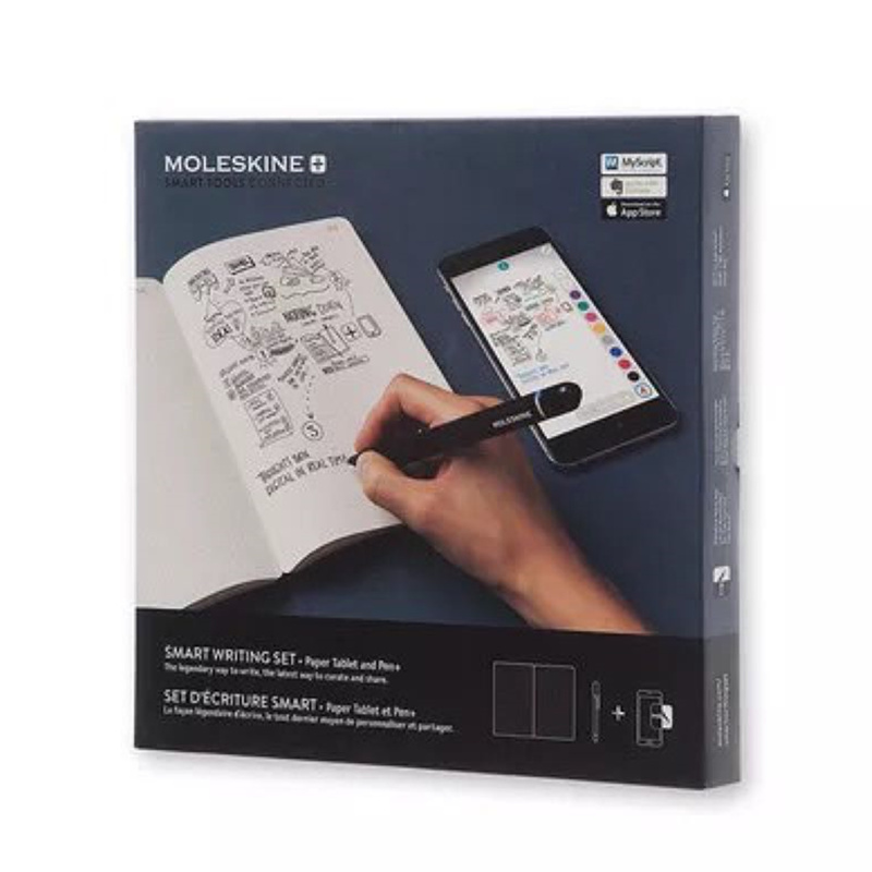 Moleskine 智能笔记本套装SWS 创意工作设计记事本文具礼物手帐 商务办公 送礼物礼品