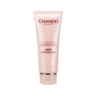 自然堂（CHANDO）洁面乳娇颜亮润嫩白粉嫩洁肤霜100g 男女洗面奶祛黑头 保湿补水 控油平衡 深层清洁各种肤质通用