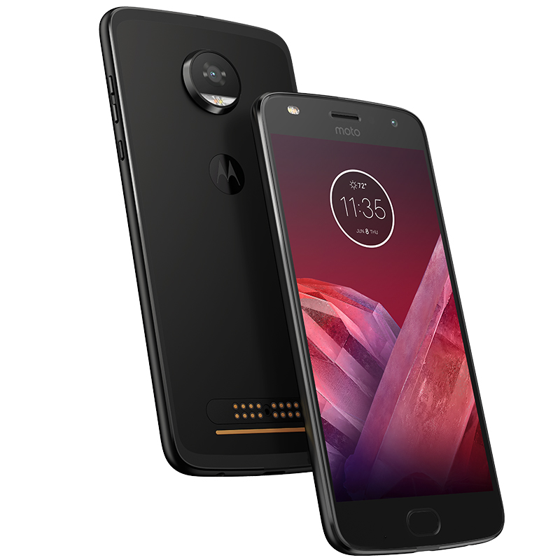 摩托罗拉MOTO Z2 Play XT1710-11 黑色4GB+64GB 移动全网通 4G手机 双卡双待