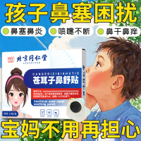 [达人专享]同仁堂鼻舒贴*1