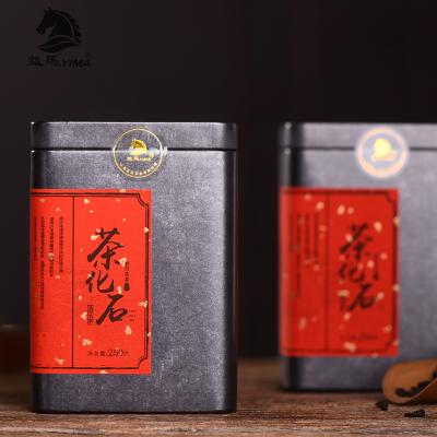 益馬(YIMA)茶叶 茶化石 普洱茶熟茶 古树老茶头 勐海陈年宫廷散茶2015年老茶碎银子 250克礼盒装