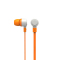 MQBIX （MQGT26） 手机耳机入耳式重低音立体声音乐运动线控HIFI通话耳机（橙色）