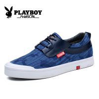 花花公子男鞋2016新款夏季 英伦男士休闲鞋板鞋学生帆布鞋CX39099