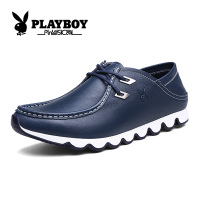 花花公子男士休闲皮鞋 新款日常休闲鞋 英伦男鞋商务皮鞋CX37083