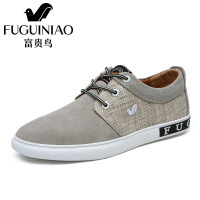 富贵鸟 日常休闲运动休闲鞋男士夏季新款反绒皮男鞋英伦 FG16067