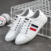 花花公子男鞋新款皮鞋韩版潮鞋真皮板鞋休闲鞋男青年休闲皮鞋低帮