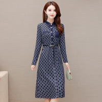 魅言魅语(MeiYanMeiYu)2021秋季新款大码高端气质显瘦连衣裙
