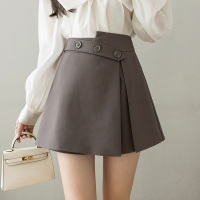 魅言魅语(MeiYanMeiYu)2021年秋季新款开叉包臂裙a字高腰半身裙女