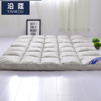 沿蔻家纺 星级酒店加厚床垫保护垫榻榻米垫柔软羽丝绒床褥子春季;夏季;秋季;冬季纤维纯色
