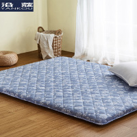 沿蔻家纺 床垫 日式竹炭床褥子加厚学生宿舍单人双人榻榻米床垫子花朵/草/叶子田园风四季