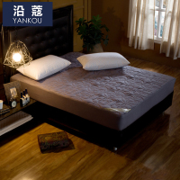 沿蔻家纺 夹棉床笠单件 纯棉床罩床套夹棉加厚席梦 乳胶床垫保护套防滑防尘罩子全棉