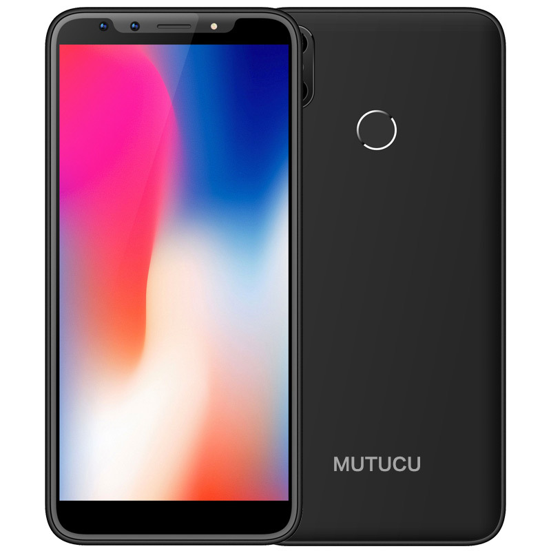 木糖醇(MuTuCu) 8X全面屏移动联通电信4G全网通2+16大内存800+1600W相机指纹智能手机 黑色