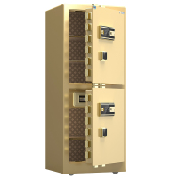 虎牌CSP认证大型保险柜1.8m双开门 家用智能办公保险箱新品-土豪金