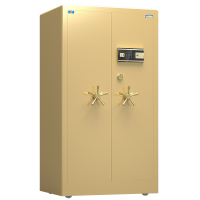 虎牌CSP认证大型保险柜1.8m对开门 家用智能办公保险箱新品-土豪金