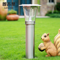 朗吉蒂太阳能草坪灯超亮别墅庭院灯路灯户外围墙灯门柱头灯墙头灯