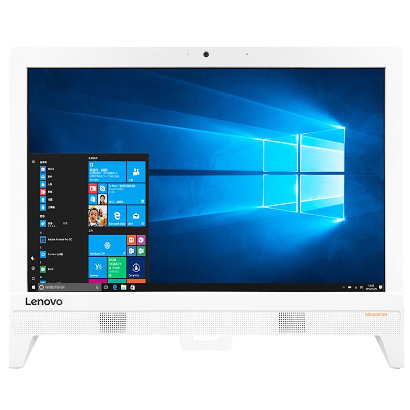 联想（Lenovo）AIO 310-20 19.5英寸商务办公一体机电脑J4205 4G 500G 集显 win10 白图片