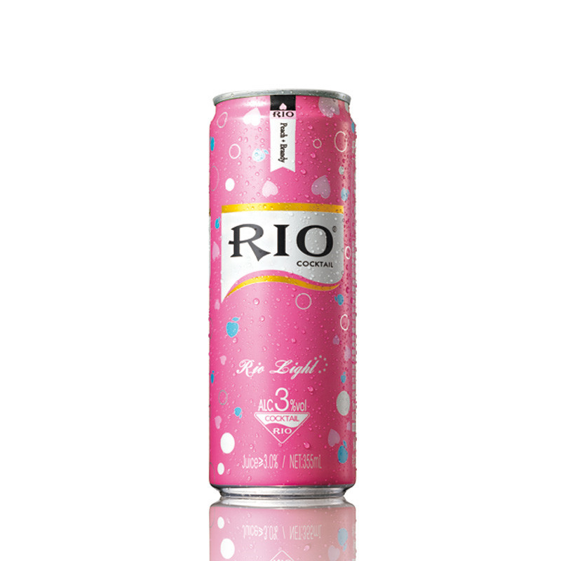 RIO S罐微醺白桃 预调鸡尾酒 355ml 单罐装