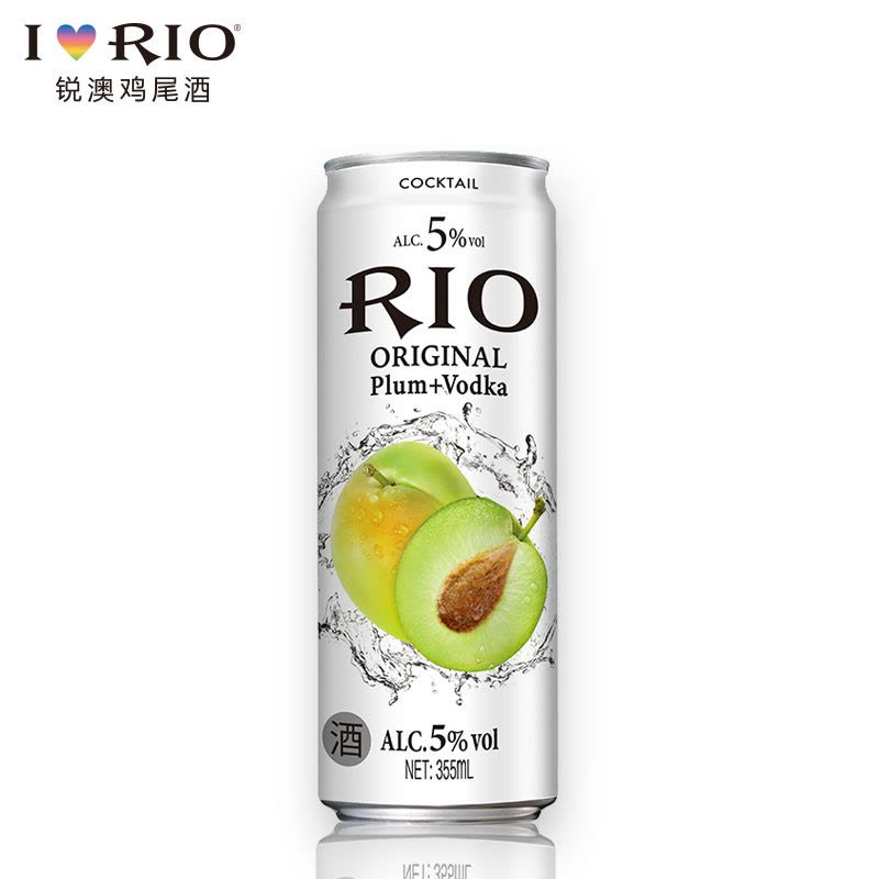 RIO S罐本味青梅 预调鸡尾酒 355ml 单罐装图片