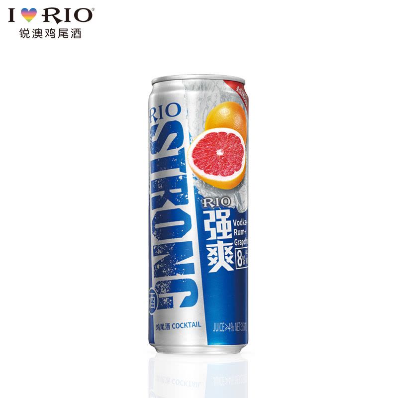 RIO锐澳 微醺白桃口味鸡尾酒套餐 预调酒洋酒330ml*8罐图片