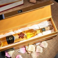 莫高（MOGAO）冰酒 小金冰白葡萄酒甜型酒国产红酒礼盒装整箱 375ml*6瓶装