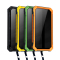 POWER-POND 太阳能充电宝 10000毫安大容量移动电源 苹果小米三星手机平板通用便携式超薄移动电源 绿色