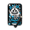 黑鱼 超薄移动电源时尚个性手机充电宝适用于苹果iphone6/6s/7/8plus 骷髅-苹果专用3200毫安