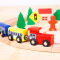 儿童宝宝木制25件托马斯大型火车轨道车玩具模型套装3-4-5岁以上
