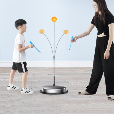 乒乓球训练器自练闪电客家用儿童对打大人用兵兵练习室内玩具兵乓球