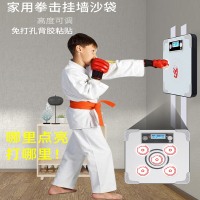儿童智能沙袋拳击反应靶亮灯训练器材沙包袋家用打墙靶拳力测力器