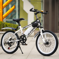 闪电客自行车儿童2422寸小学生双碟刹变速山地车8-9-11-15岁中大童男孩