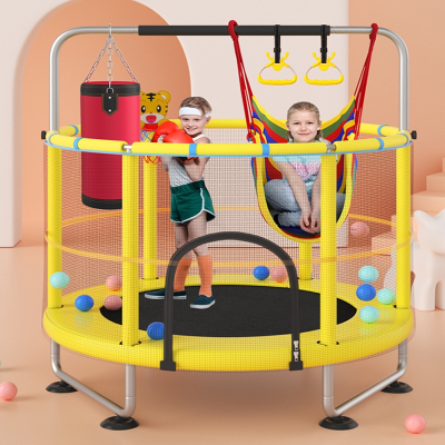 蹦蹦床家用儿童室内小孩宝宝跳跳床迈高登蹭蹭床家庭小型护网弹跳床玩具