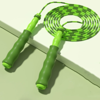 竹节跳绳儿童可调节闪电客专用绳子健身